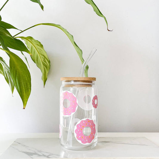 Hope and Grey Creative Glass Can - Doughnut